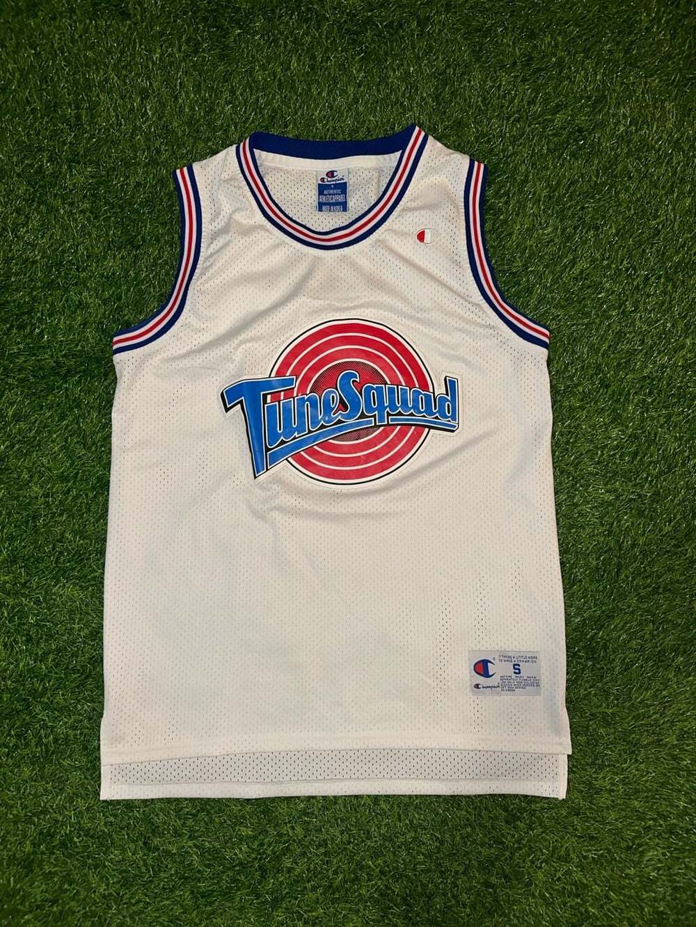 Champion Tune Squad Taz Size S Space Jam Jersey